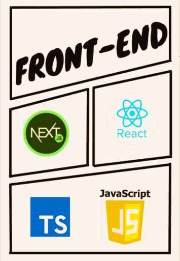 carte des stacks Frontend